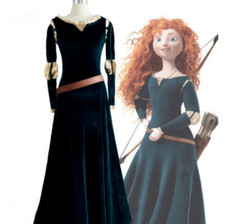 Costume principessa merida - principessa,