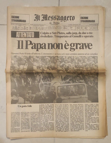 Giornale attentato giovanni - giornale,