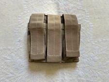 Attrezzatura Operazione Speciale Originale SOE Tripla Pistola Mag Pouch DCU