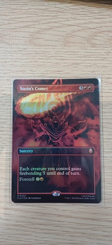 Sozin comet foil - sozin's,