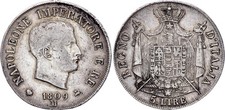 5 lire Napoléon I - 1809 M