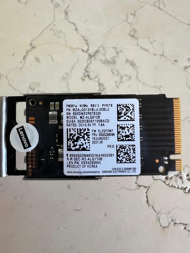 Ssd nvme 512gb samsung - m.2,