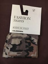 Calze collant motivo mimetica