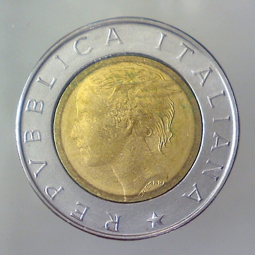 Repubblica italiana 500 lire - 500,