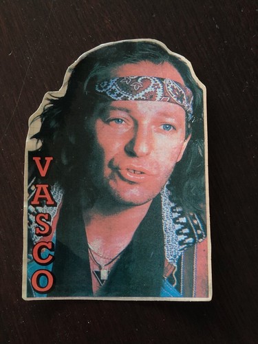 Vasco rossi raro adesivo - adesivo, anni