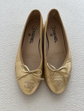 Ballerine Chanel oro