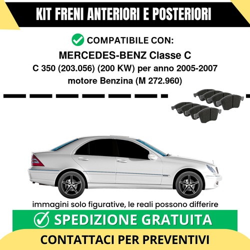 Pastiglie freno ant - ant, +