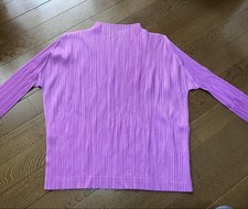 Camicetta rosa plissettata