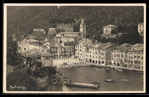 Cartolina portofino vista - portofino,,