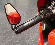 ARROW Shape Bar End Mirror Fit
