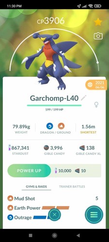 Pokemon garchomp lv40 sblocca - pokemon,