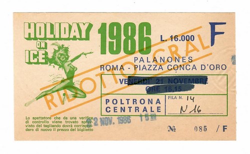 Biglietto vintage ticket