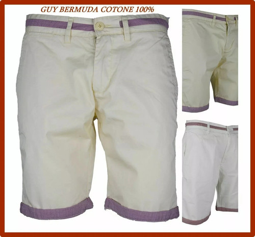 Bermuda uomo cotone slim - bermuda,