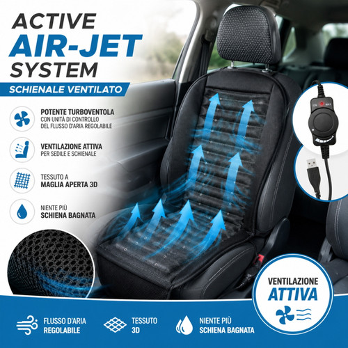 Schienale auto ventilato - schienale,
