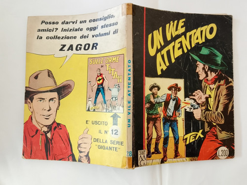 Tex vile attentato - 28, un