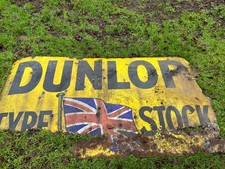 Large Original Dunlop Tyre