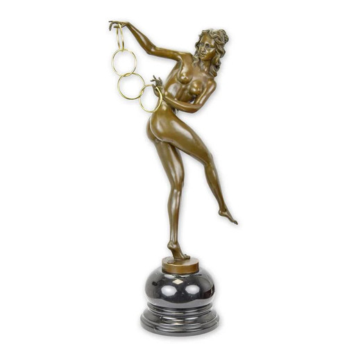 Statua moderna scultura bronzo - statua,