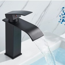 Rubinetto Bagno Cascata Lavabo Miscelatore Monocomando bidet lavello casa ottone