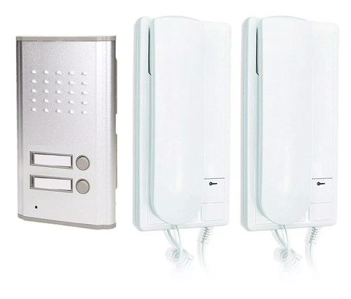 Citofono kit bifamiliare - citofono,