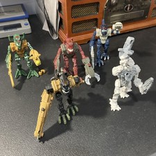 LOTTO 5 giocattoli LEGO Bionicle McDonald's Happy Meal dal 2006