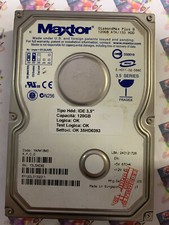 Hard Disk Usato IDE 3,5" 120GB MAXTOR 6Y120L0 6Y120L0132011 YAR41BW0 27DEC2003