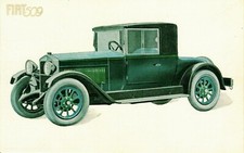 FIAT 509 CARTOLINA RISTAMPATA