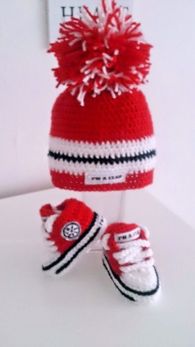 Scarpe all uncinetto bambino - all'uncinetto,