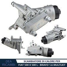 Scambiatore di Calore acqua olio per FIAT 500X 500L 1.6 MULTJET 77-88 KW SCAR002