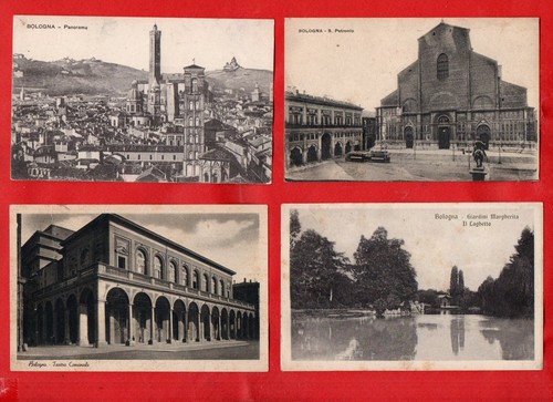 Bologna lotto 16 cartoline - bologna, di