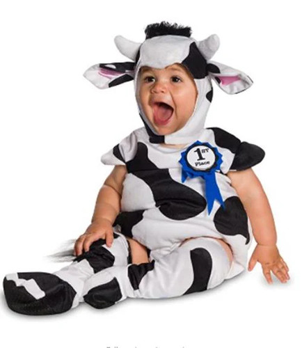 Baby cow black - baby,