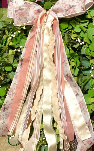 Confezione nastro corona porta - nastro,