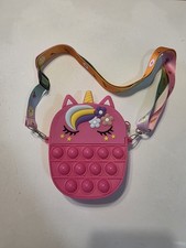NUOVO Pop it UNICORNO borsa