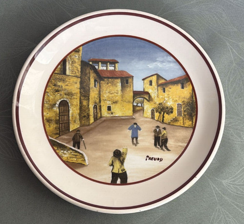 Piatto ceramica santucci - piatto,