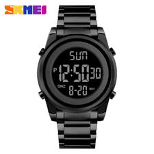 SKMEI Men Alarm Watch Steel