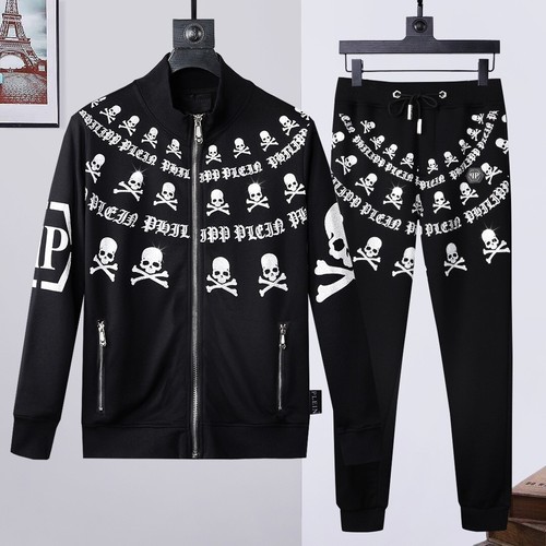 Tuta strass skull philip plein - strass,