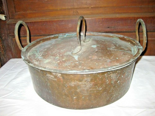 Antica pentola rame - pentola,