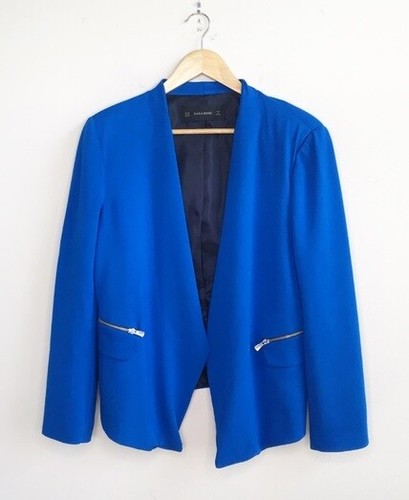 Raro blazer giacca zara blu - raro,