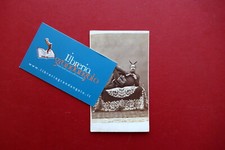 Fotografia Originale Contorsionista in Costume Circo Teatro Metà '800 Unica