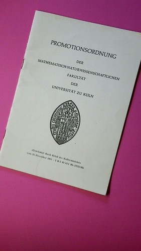 162362 promotionsordnung der - 162362,