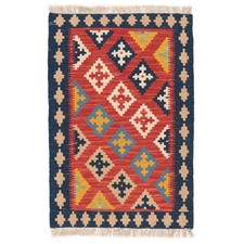 Kilim 90x60 CM Intrecciato a