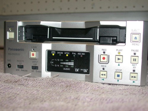Panasonic dv2500p mini dv - panasonic,