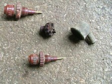 VESPA 125 FARO BASSO MOTORE VN1M CONNETTORE FILI CANDELA BACHELITE MORSETTIERA