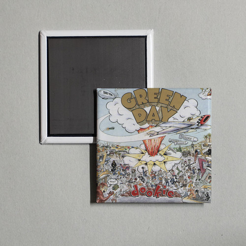 Green day dookie album cover - green,