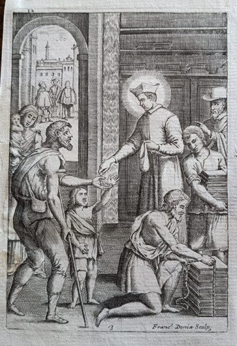 San filippo neri vende libri - filippo,