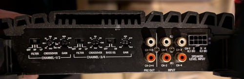 Alpine amp amplificatore - amp, 4