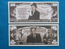 Bing Crosby 1903-1977: Americana Actor, Singer ~ Uno Milione Dollari