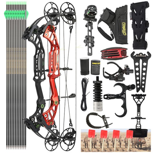 Set arco composto 75lbs - arco, 40-75lbs