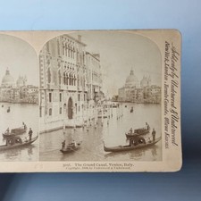 Venice italy stereoview c1900 - italy,