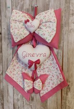 Fiocco Nascita Bimba Nome Personalizzato