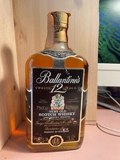Vintage Scotch Whisky  1980's Ballantine's 12Years Old 75cl 43%